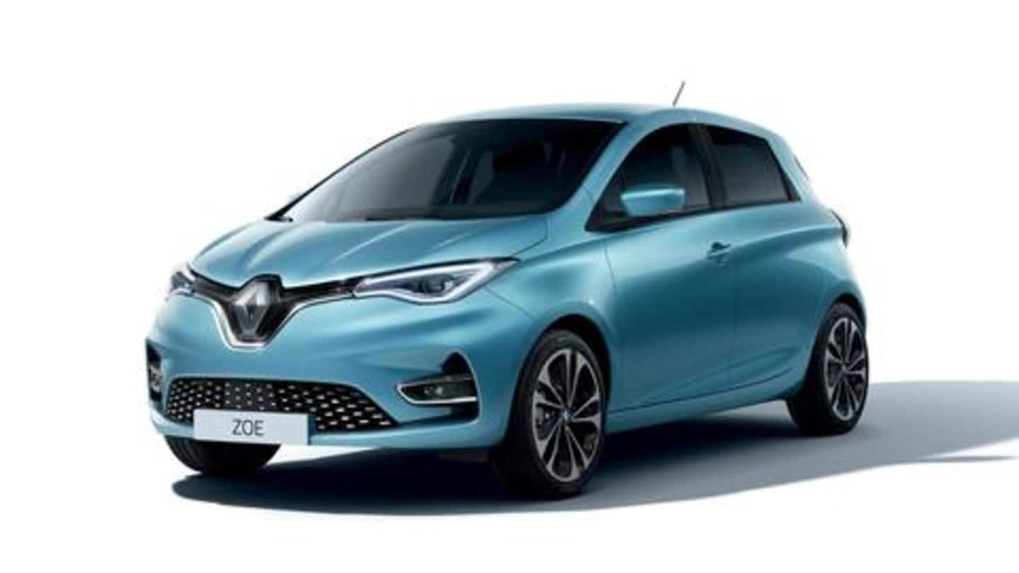 A look at the Renault Zoe EV A look at the Renault Zoe EV
