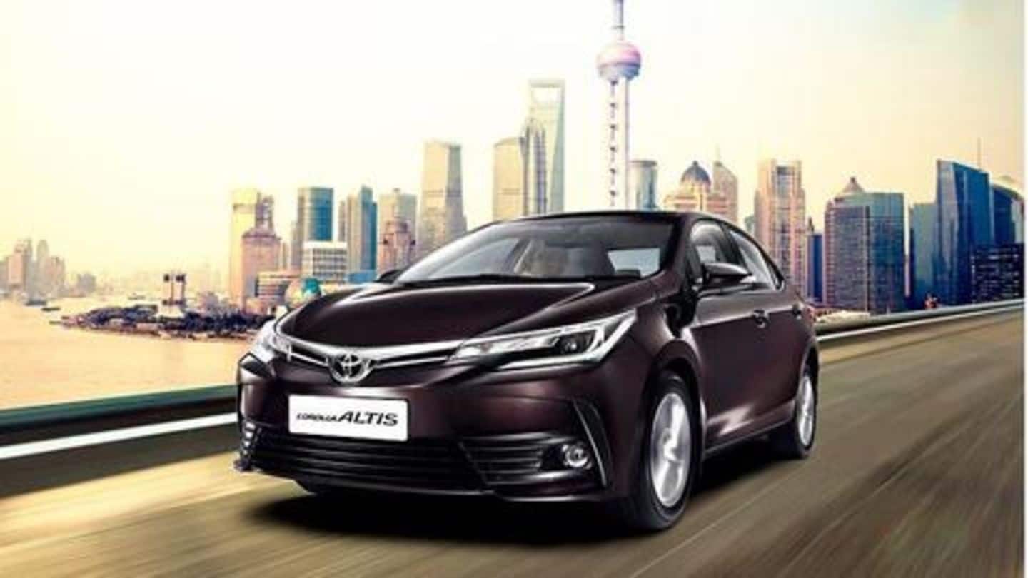 Toyota Corolla Altis available with Rs. 1.50 lakh discount