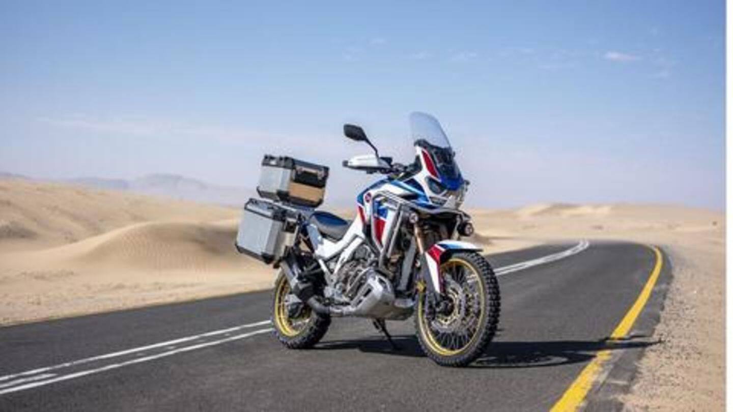 First, a look at the CRF1100L Africa Twin First, a look at the CRF1100L Africa Twin