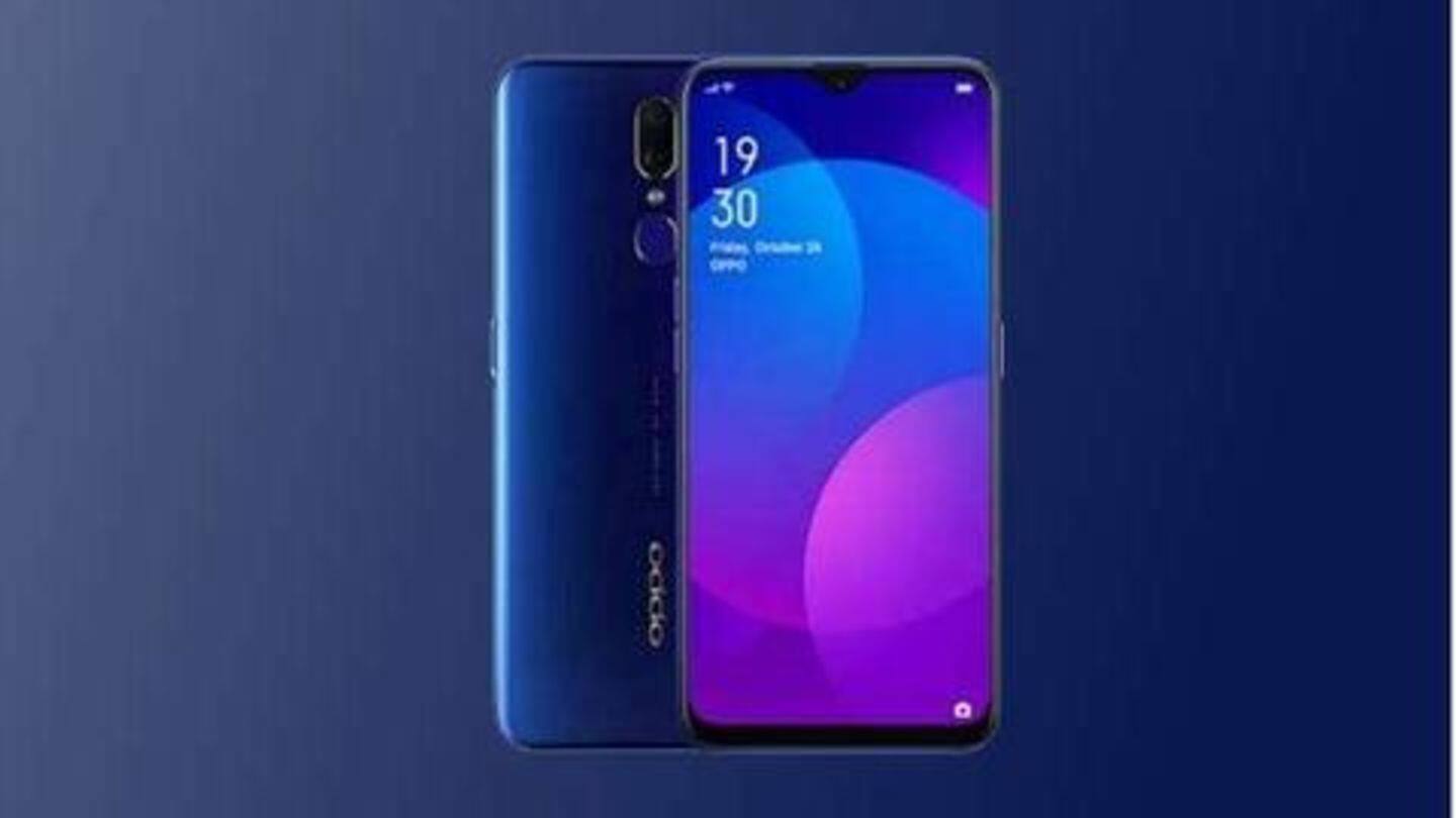 Meanwhile, here's recalling OPPO F11 Meanwhile, here's recalling OPPO F11