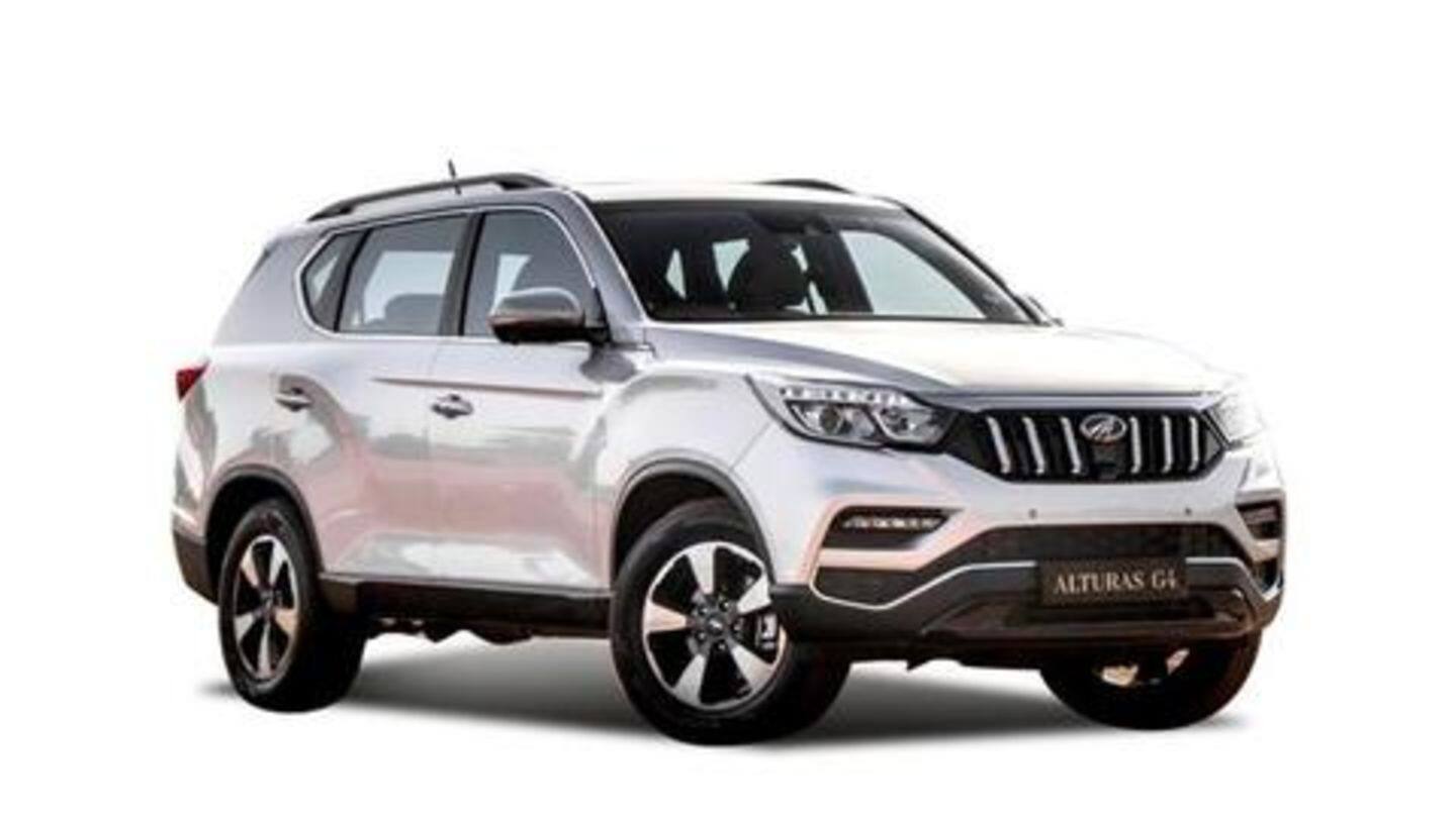 A look at the Mahindra Alturas G4 A look at the Mahindra Alturas G4