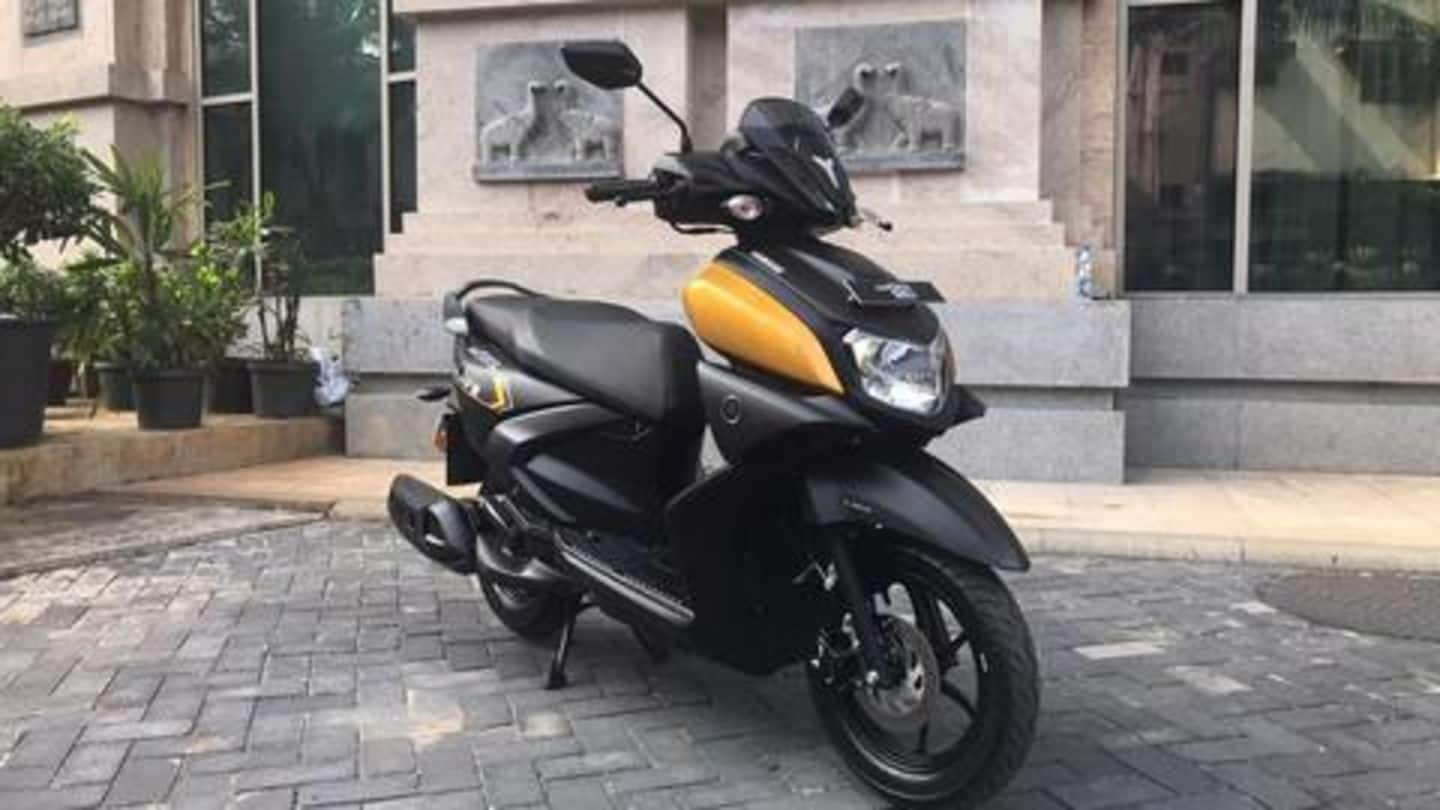 yamaha zr scooty price