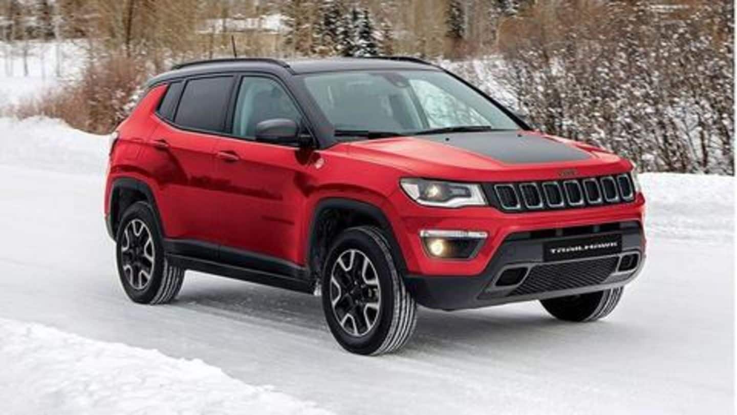 Jeep Compass Trailhawk launched in India for Rs. 27 lakh