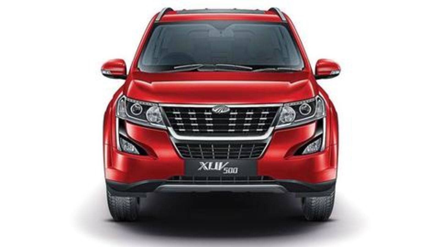 BS6 Mahindra XUV500 to be available only with manual transmission
