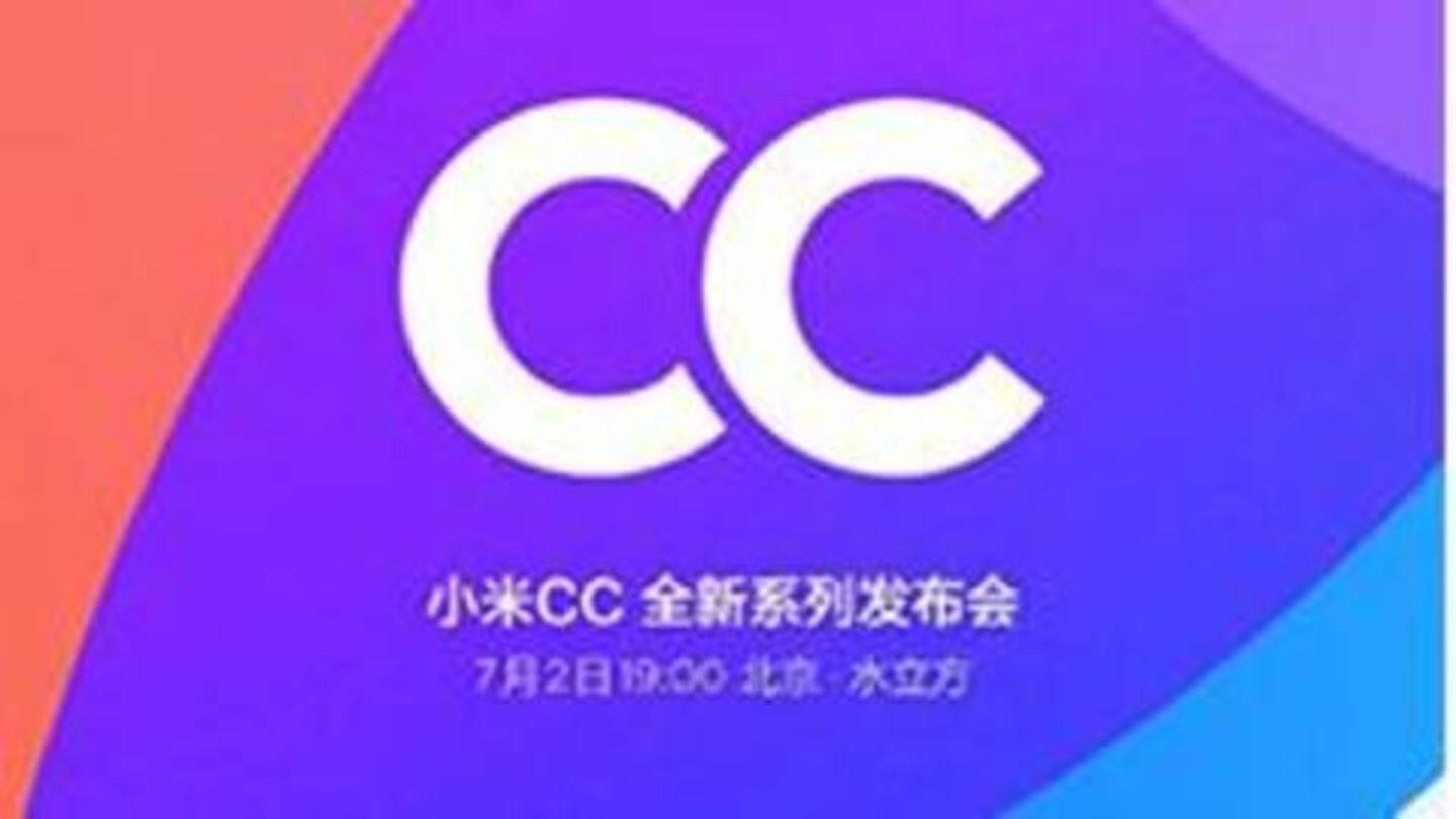 Mi CC9, CC9e specifications leaked ahead of July 2 launch