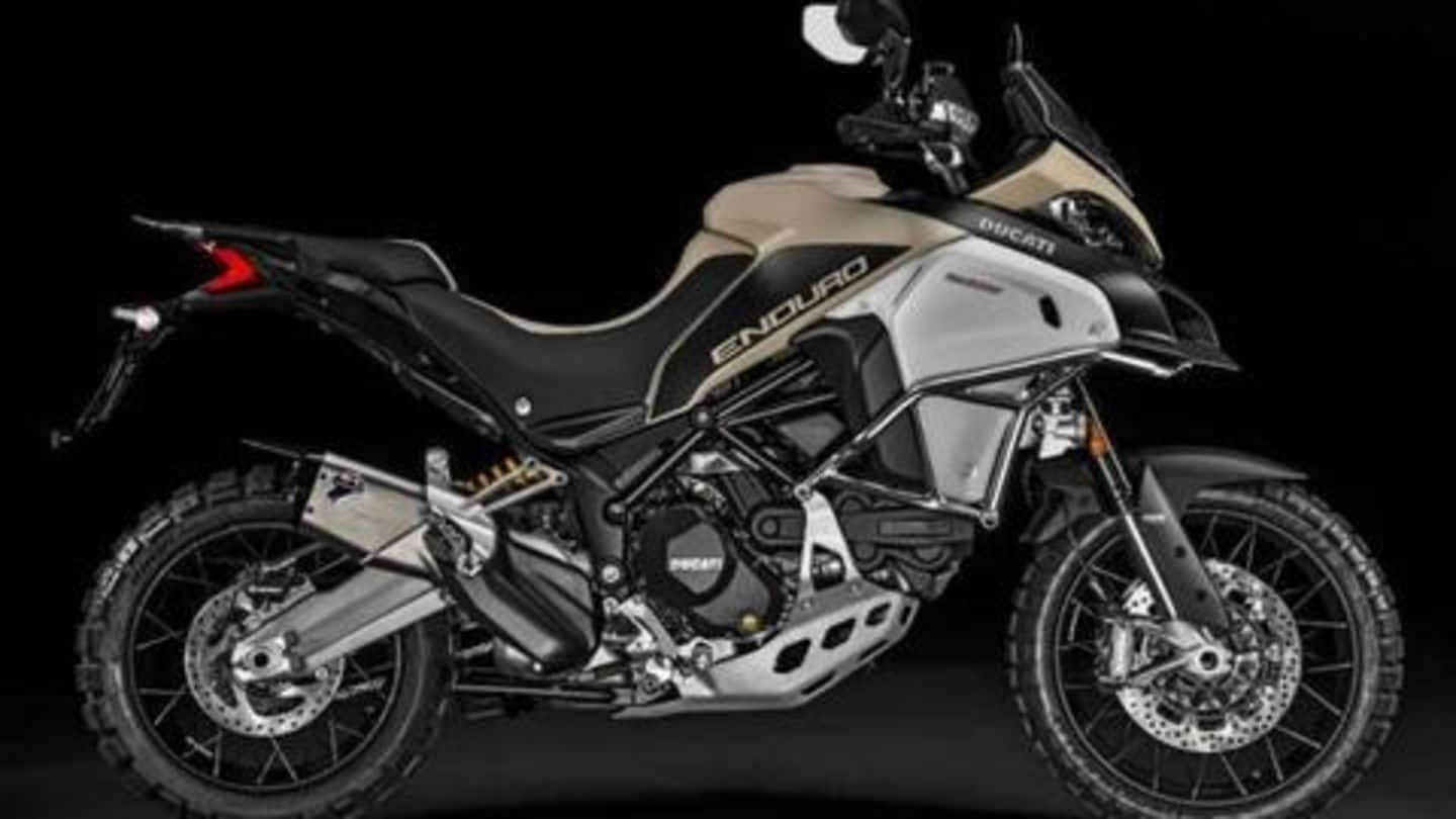 This premium Ducati off-roader is available with a heavy discount