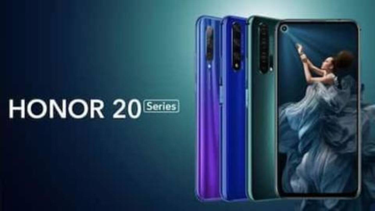 Honor 20 series launched in India: Here's everything to know
