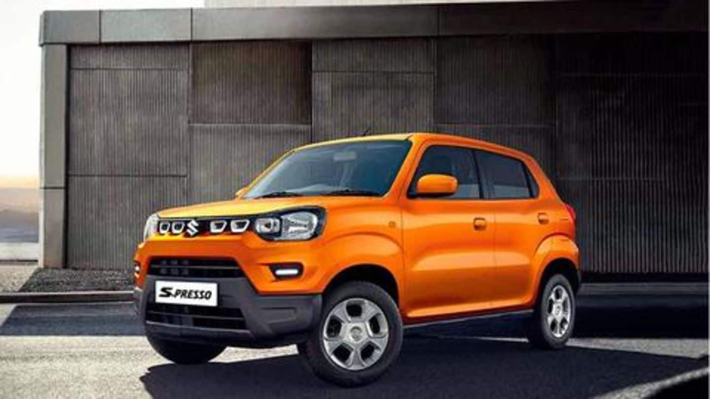 Maruti Suzuki launches mini SUV S-Presso at Rs. 3.69 lakh