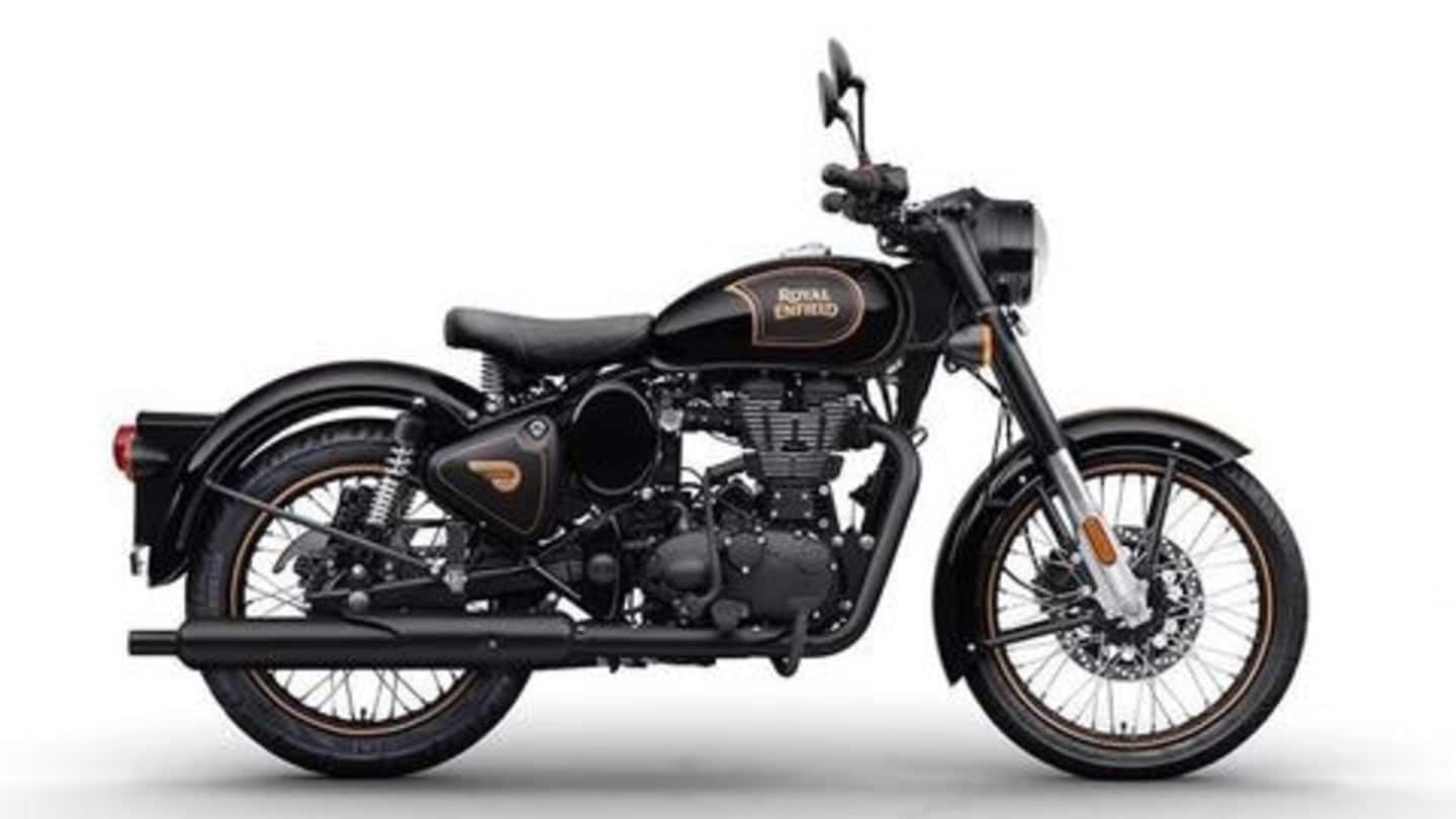 Royal Enfield announces limited-edition Classic 500 'Tribute Black' motorcycle