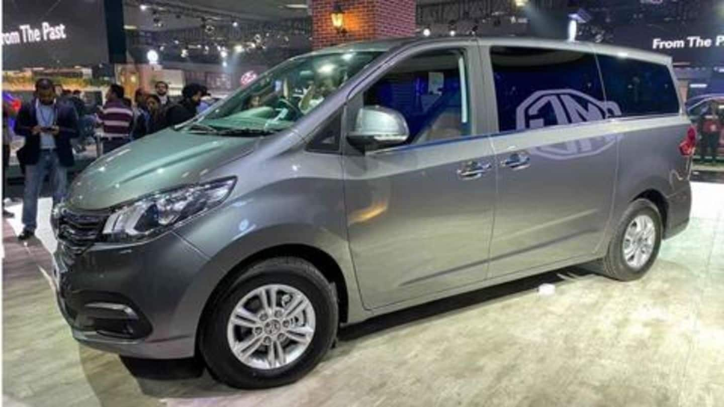 Auto Expo 2020: Rivaling Kia Carnival, MG unveils G10 MPV