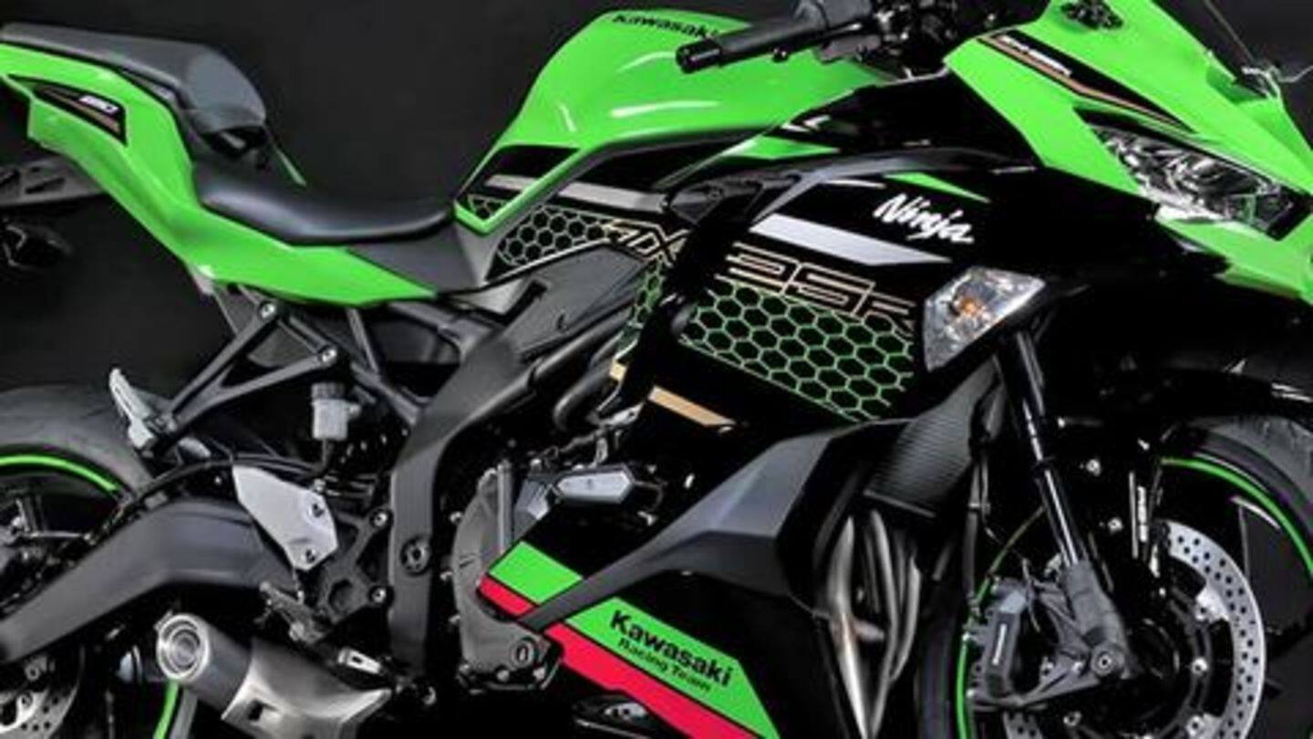 First, a look at the Ninja ZX-25R First, a look at the Ninja ZX-25R