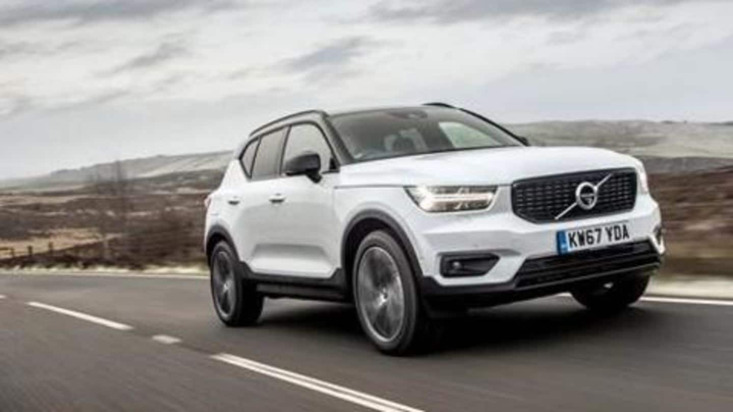 Volvo XC40 T4 (petrol variant) to cost Rs. 40 lakh