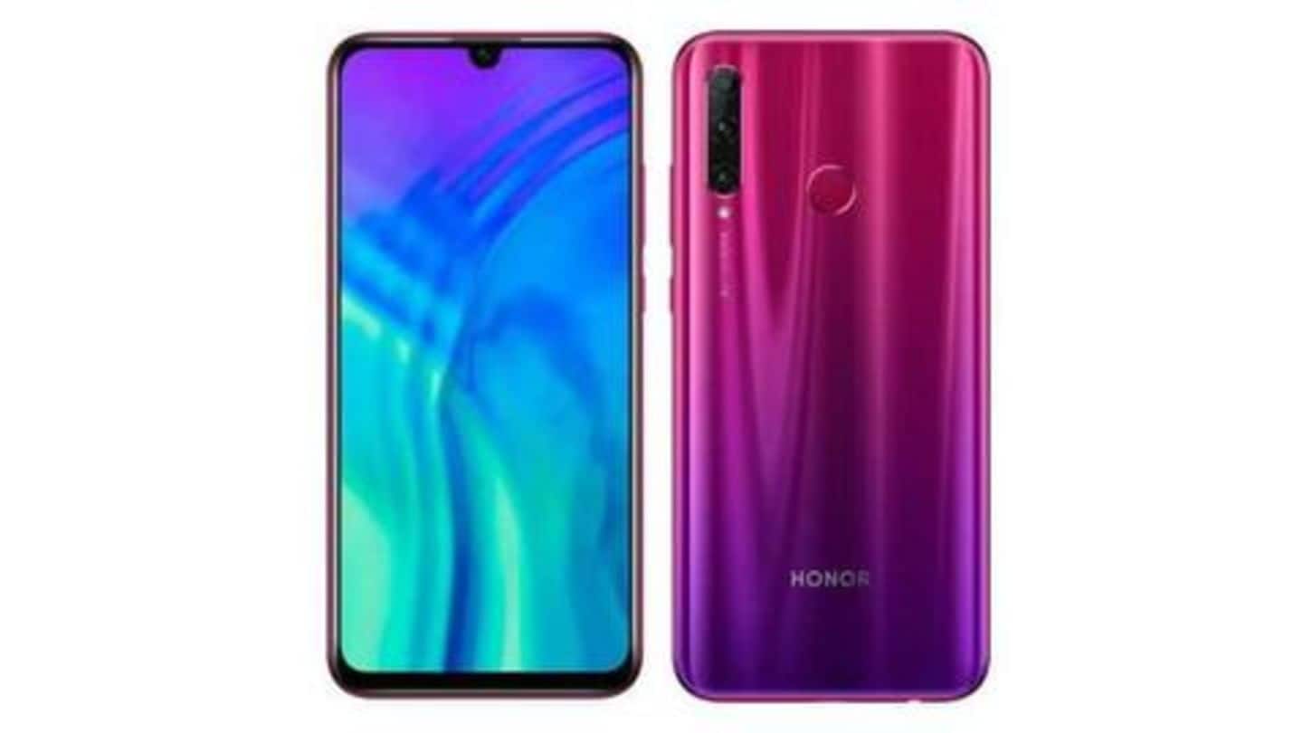 Honor 20i Phantom Red Edition launched in India: Details here