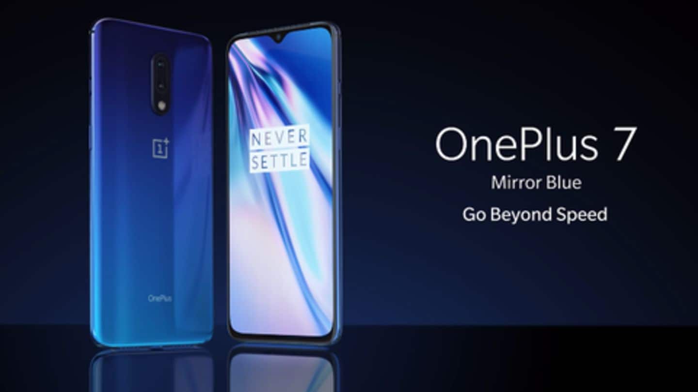 OnePlus 7 Mirror Blue variant announced in India: Details here