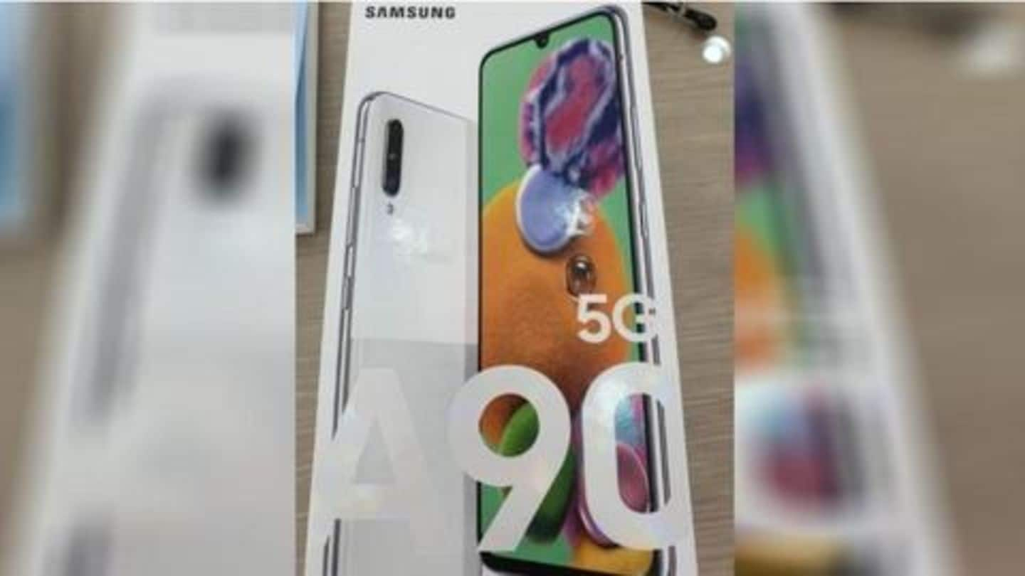 Samsung Galaxy A90's (5G variant) key specifications leaked: Details here