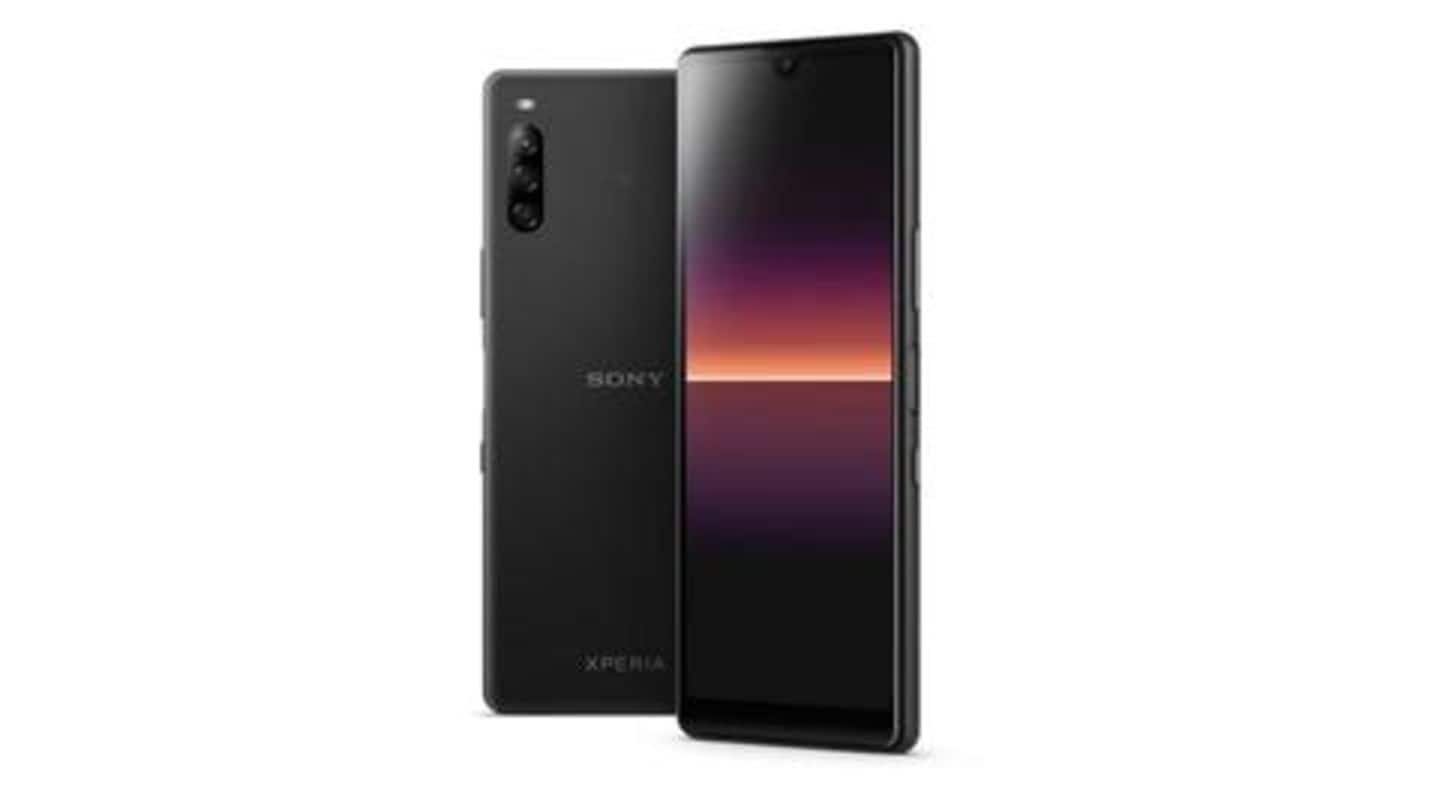 Sony's new mid-range phone launched with triple cameras, HD+ display