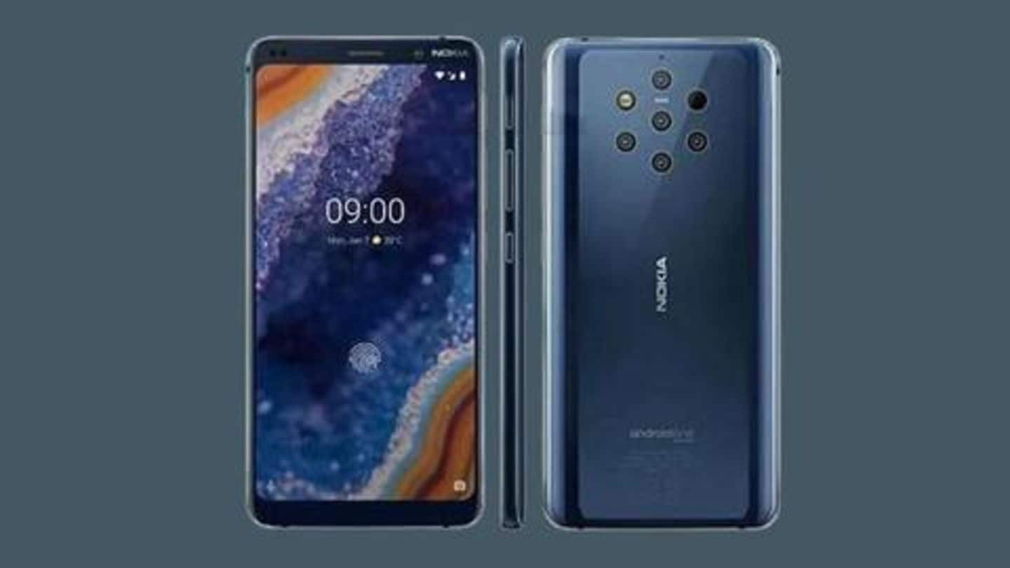 Nokia 9 PureView, with five cameras, launched at Rs. 50,000