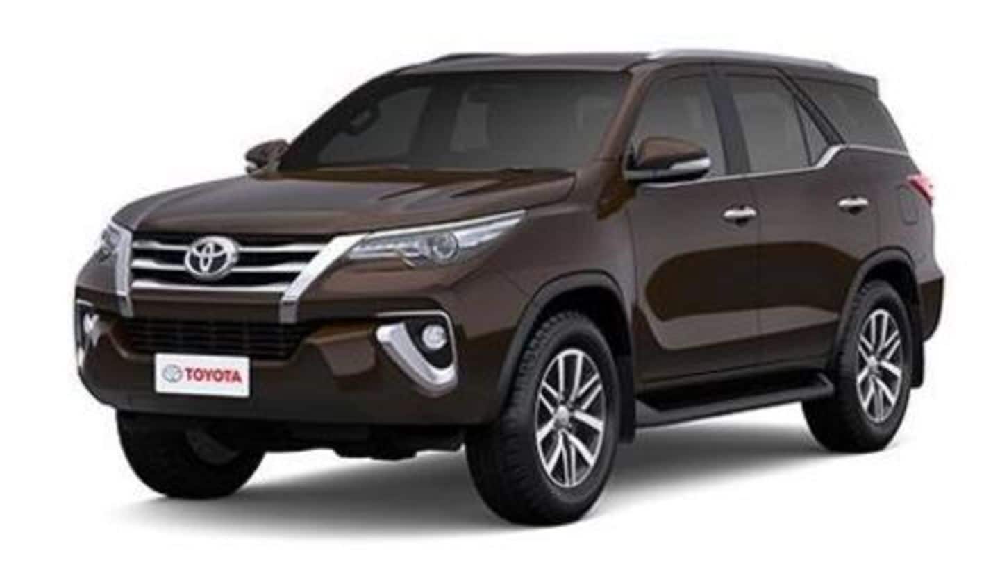 Toyota Fortuner (facelift) to debut in India around Diwali