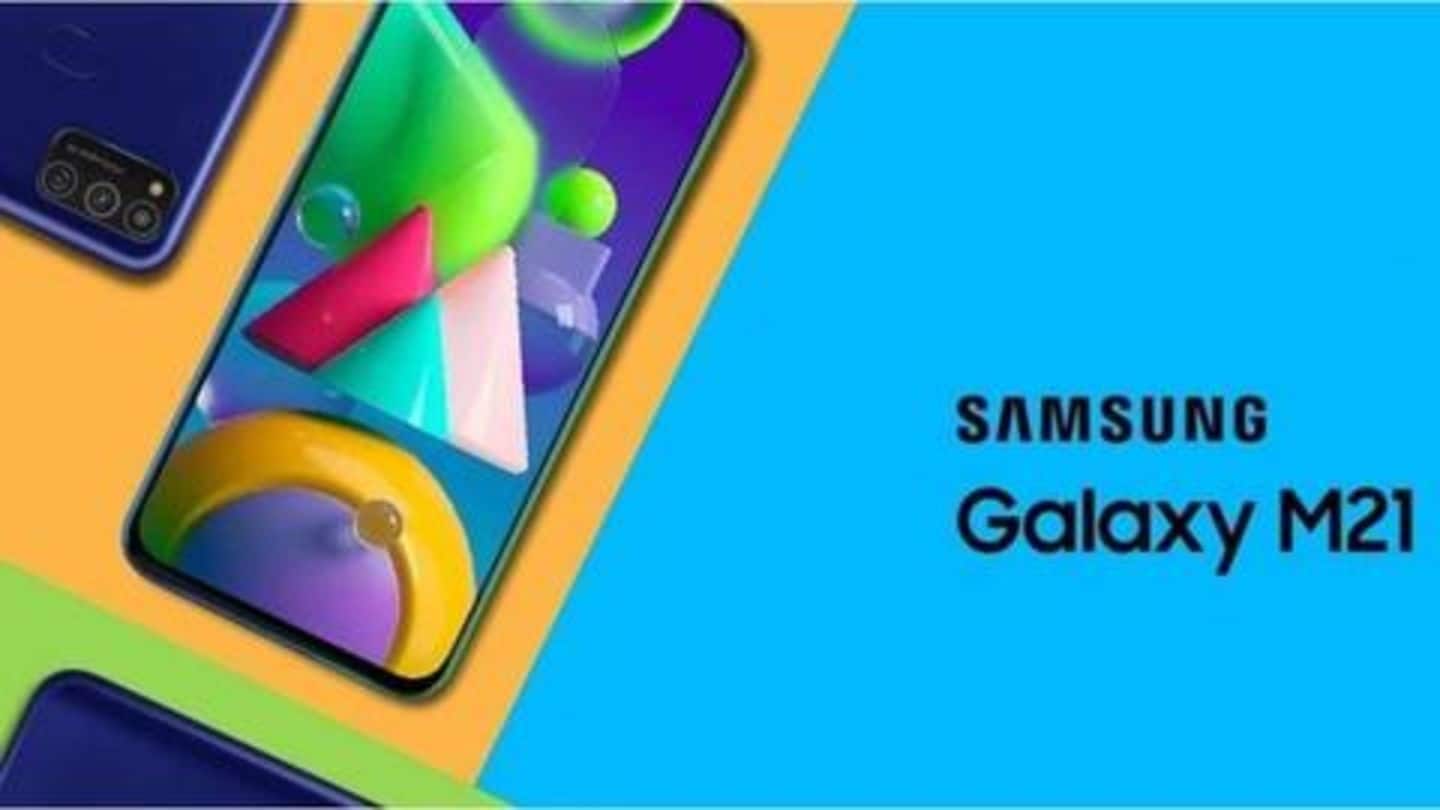 Samsung Galaxy M21 to go on its first sale today