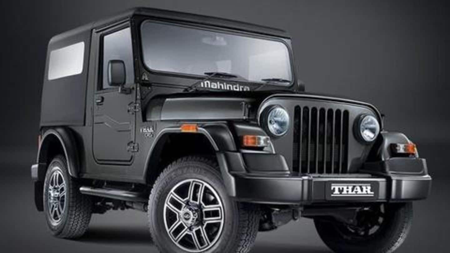 2020 Mahindra Thar To Be Launched By 2020 End Details Here
