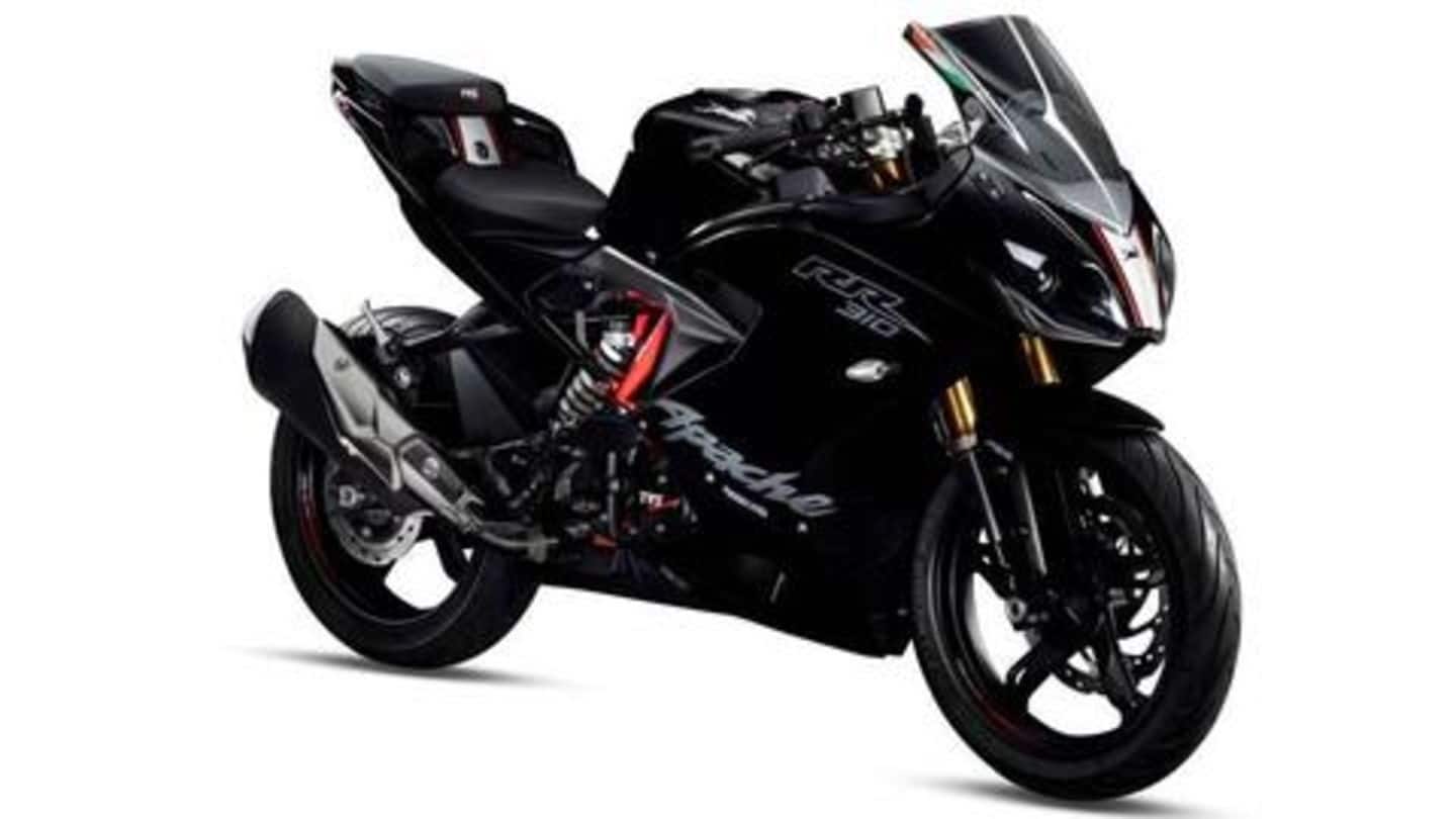Tvs Introduces Zero Down Payment Option For Apache Rr 310 Newsbytes