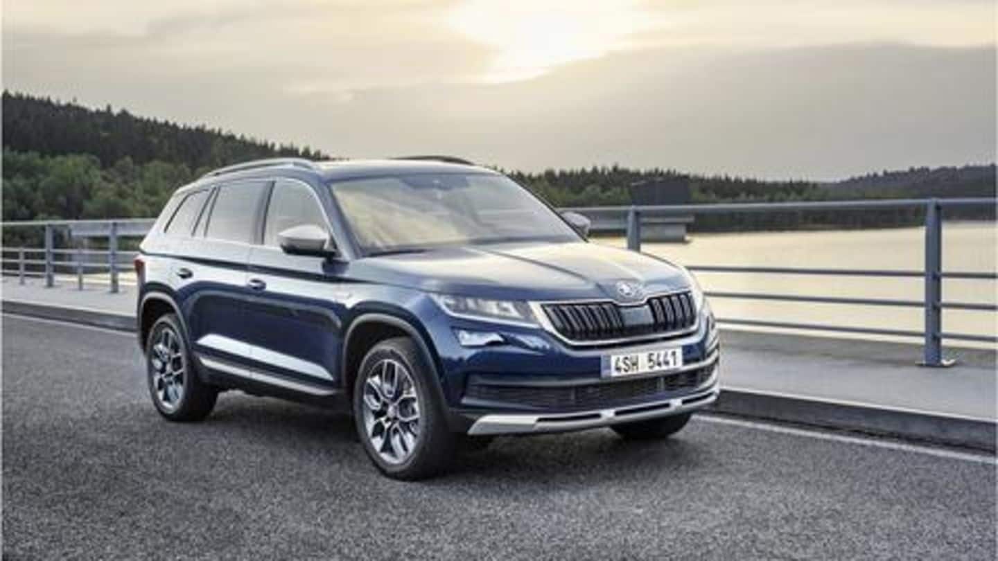 Skoda Kodiaq Scout launched in India for Rs. 34 lakh