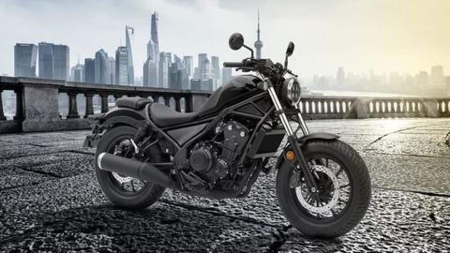Honda Rebel 500 to be launched in India this year
