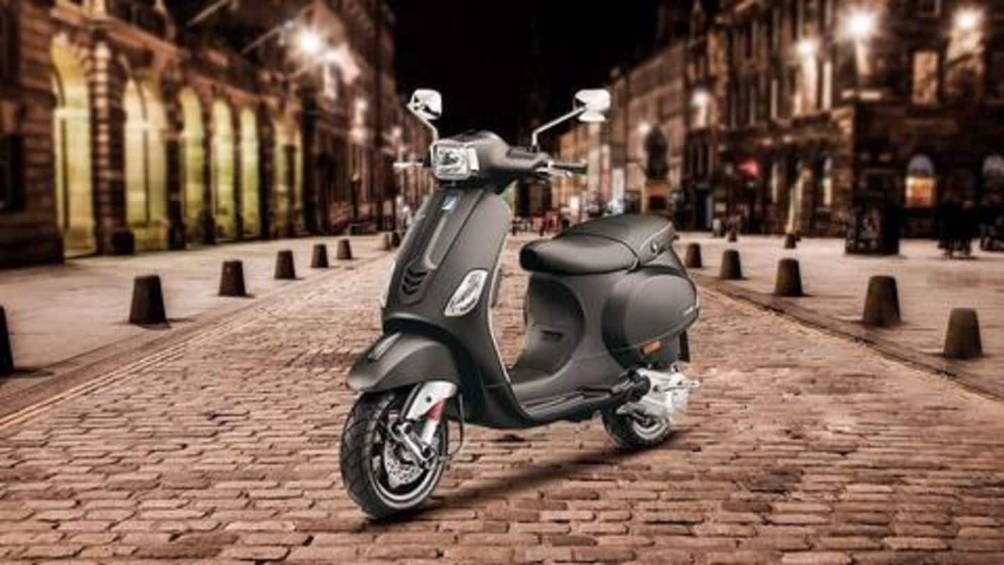 BS6-compliant Vespa SXL 150 scooter to cost Rs. 1.25 lakh
