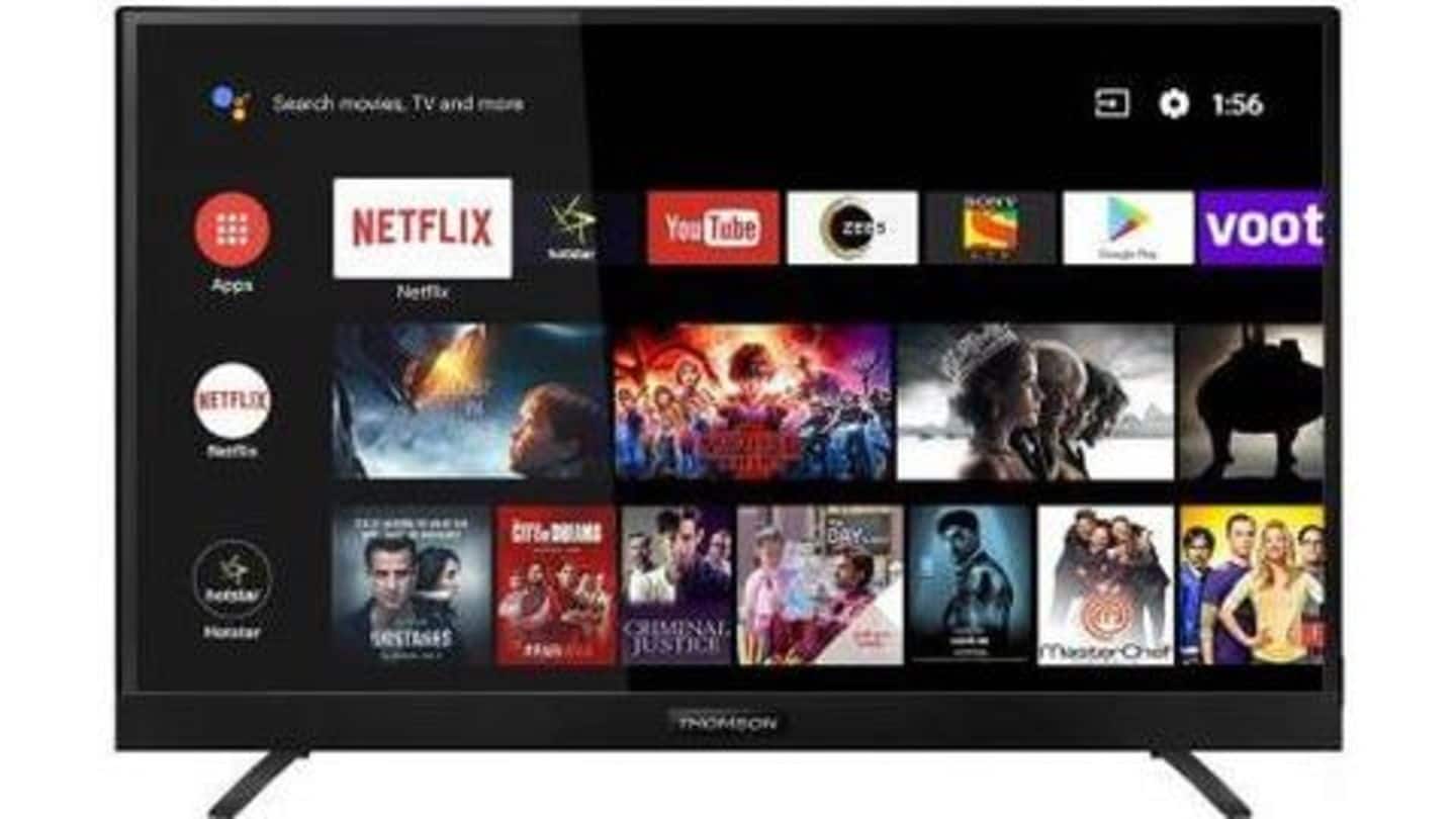 Flipkart sale: Thomson LED smart TV Flipkart sale: Thomson LED smart TV