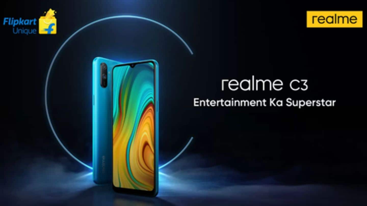 Realme C3 to go on its first sale on February-14