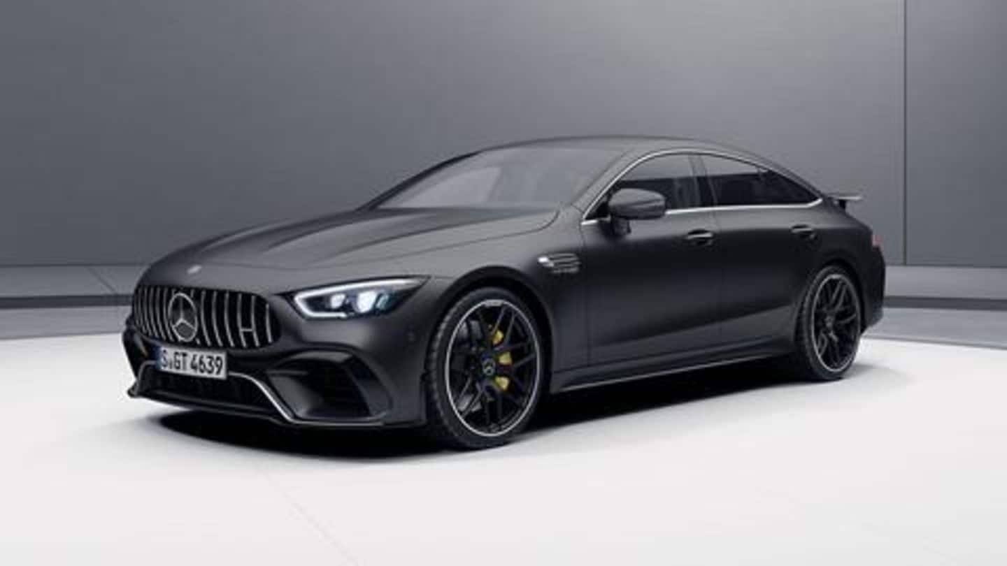 Mercedes Benz To Launch Amg Gt 4 Door Coupe At Auto Expo Newsbytes