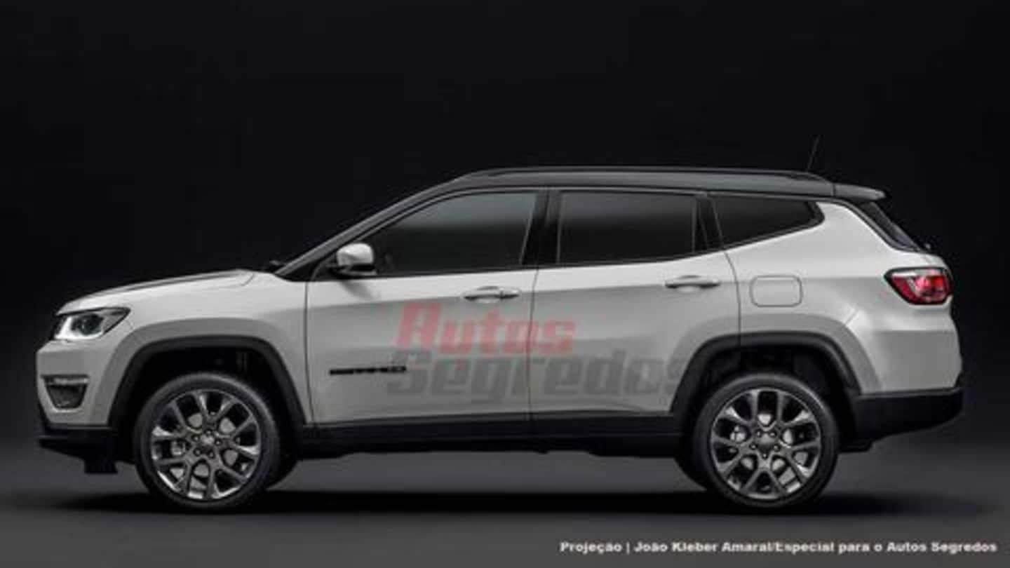 Here's how the seven-seater Jeep Compass would look like
