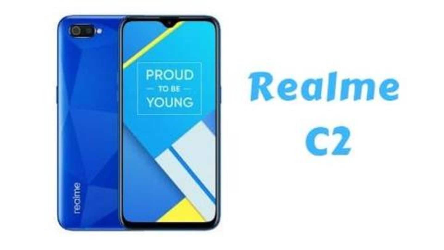 Realme C2 to go on sale tomorrow: Details here