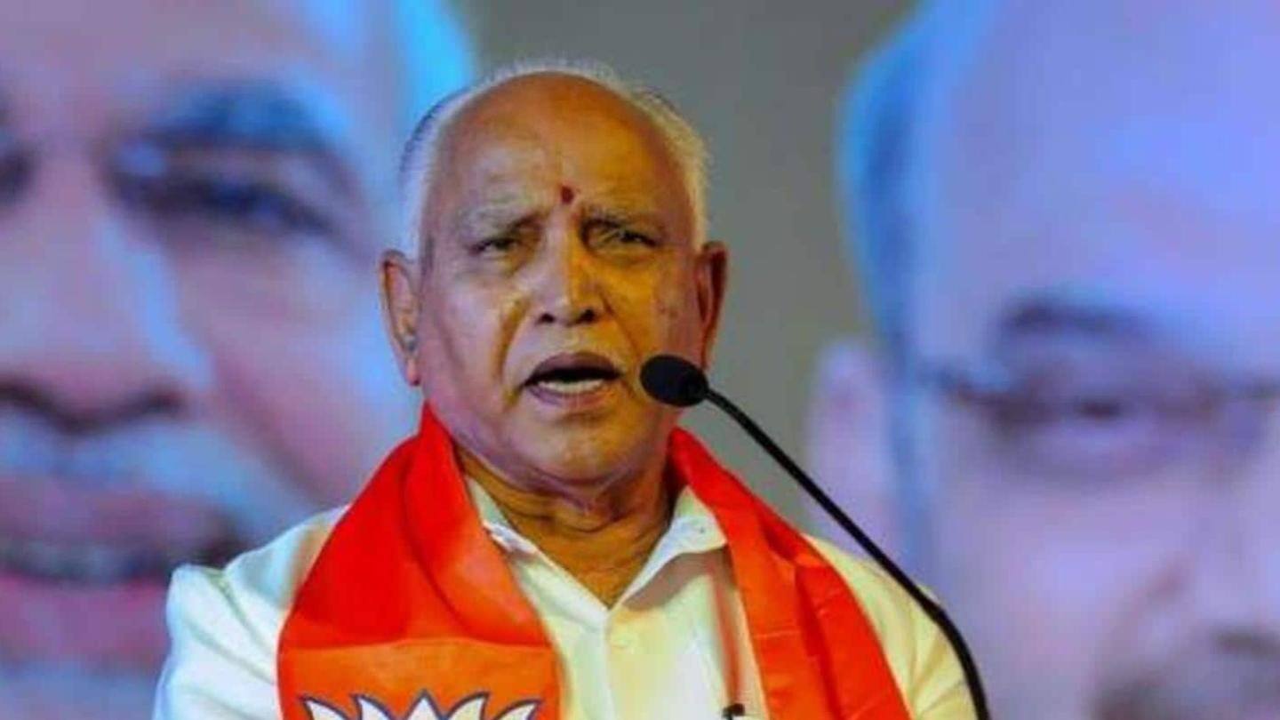 Yediyurappa resigned on July 10: Report Yediyurappa resigned on July 10: Report