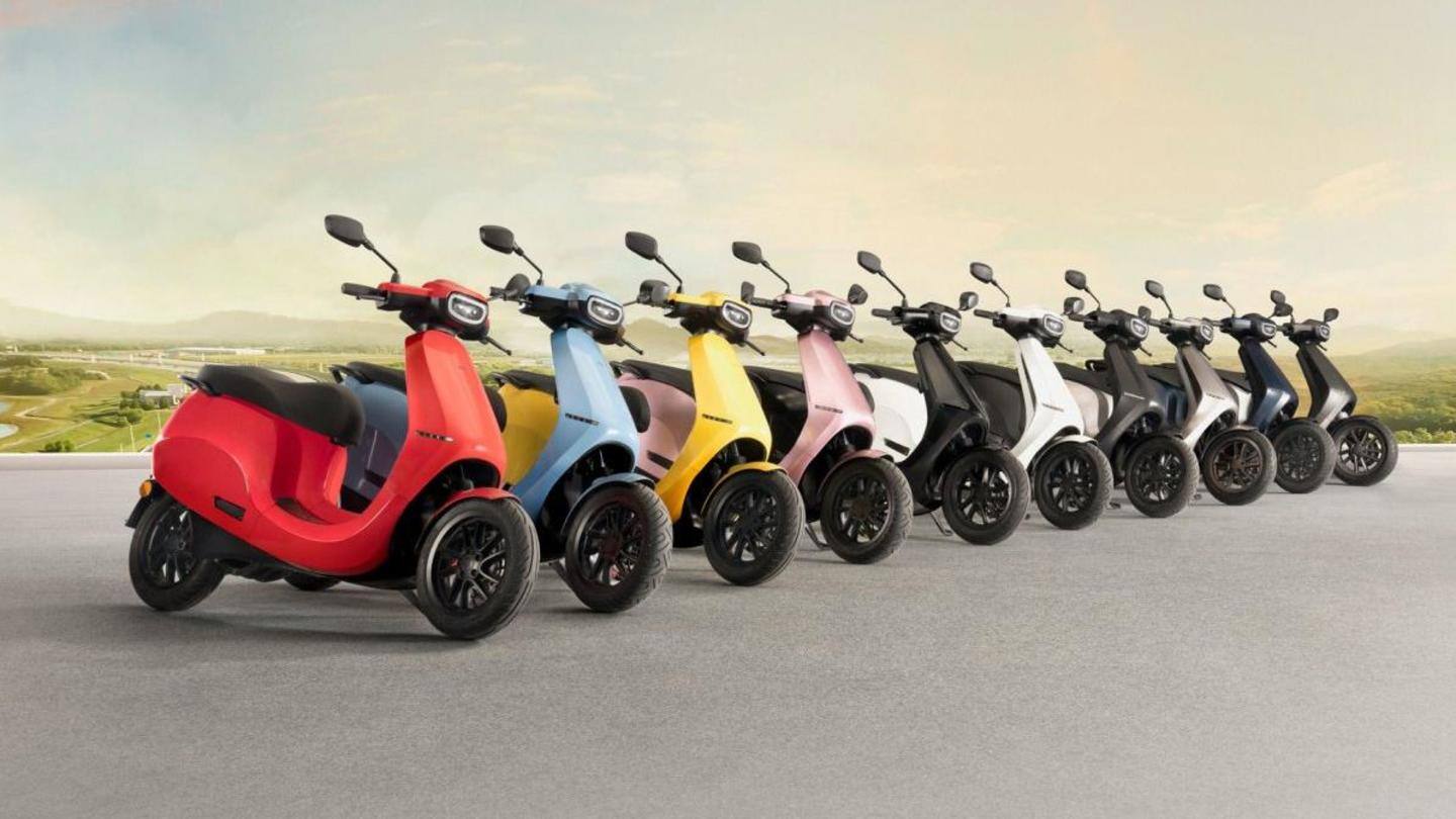 Ola S1 scooter sales were hampered by technical issues Ola S1 scooter sales were hampered by technical issues