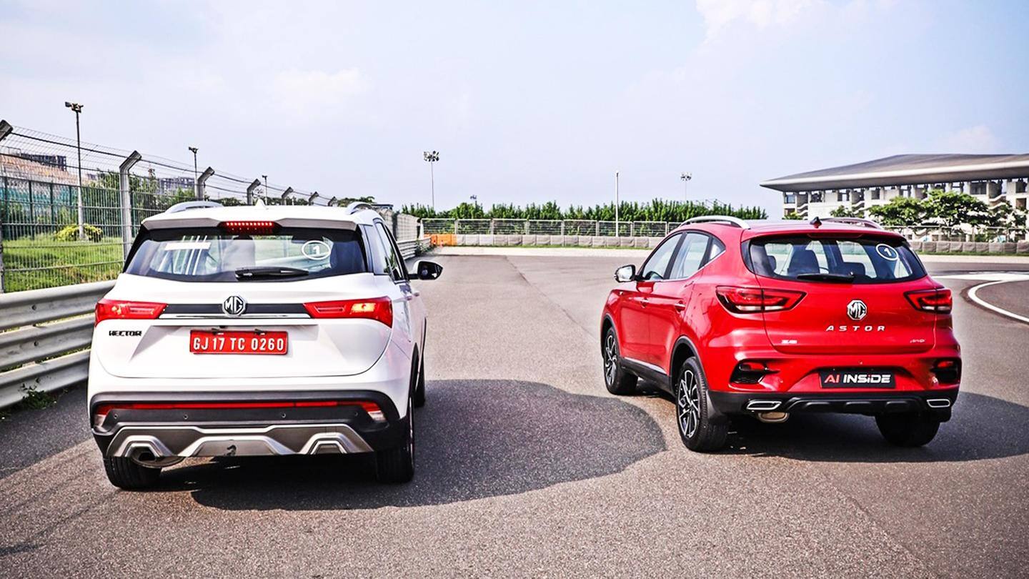 The Astor is more sportier to drive The Astor is more sportier to drive