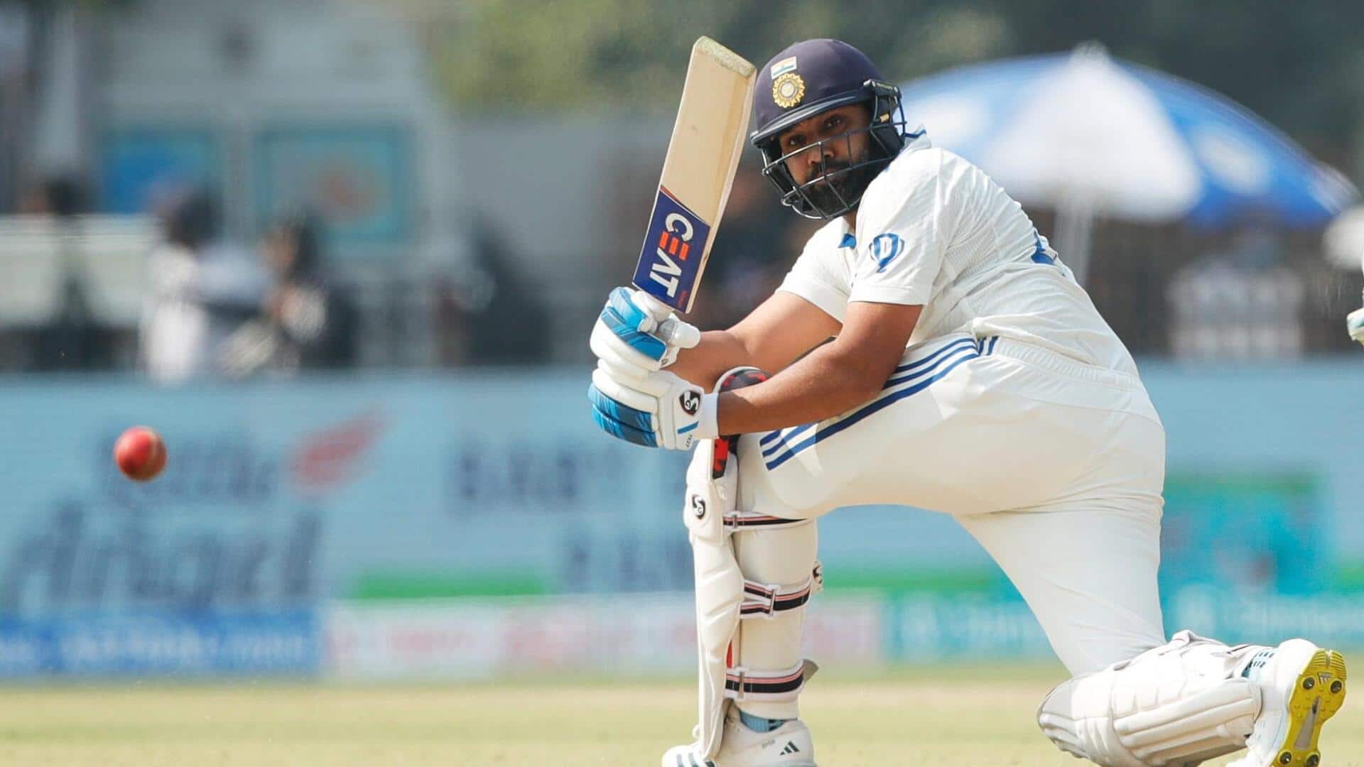 Rohit Sharma surpasses 1,000 Test runs versus England: Key stats