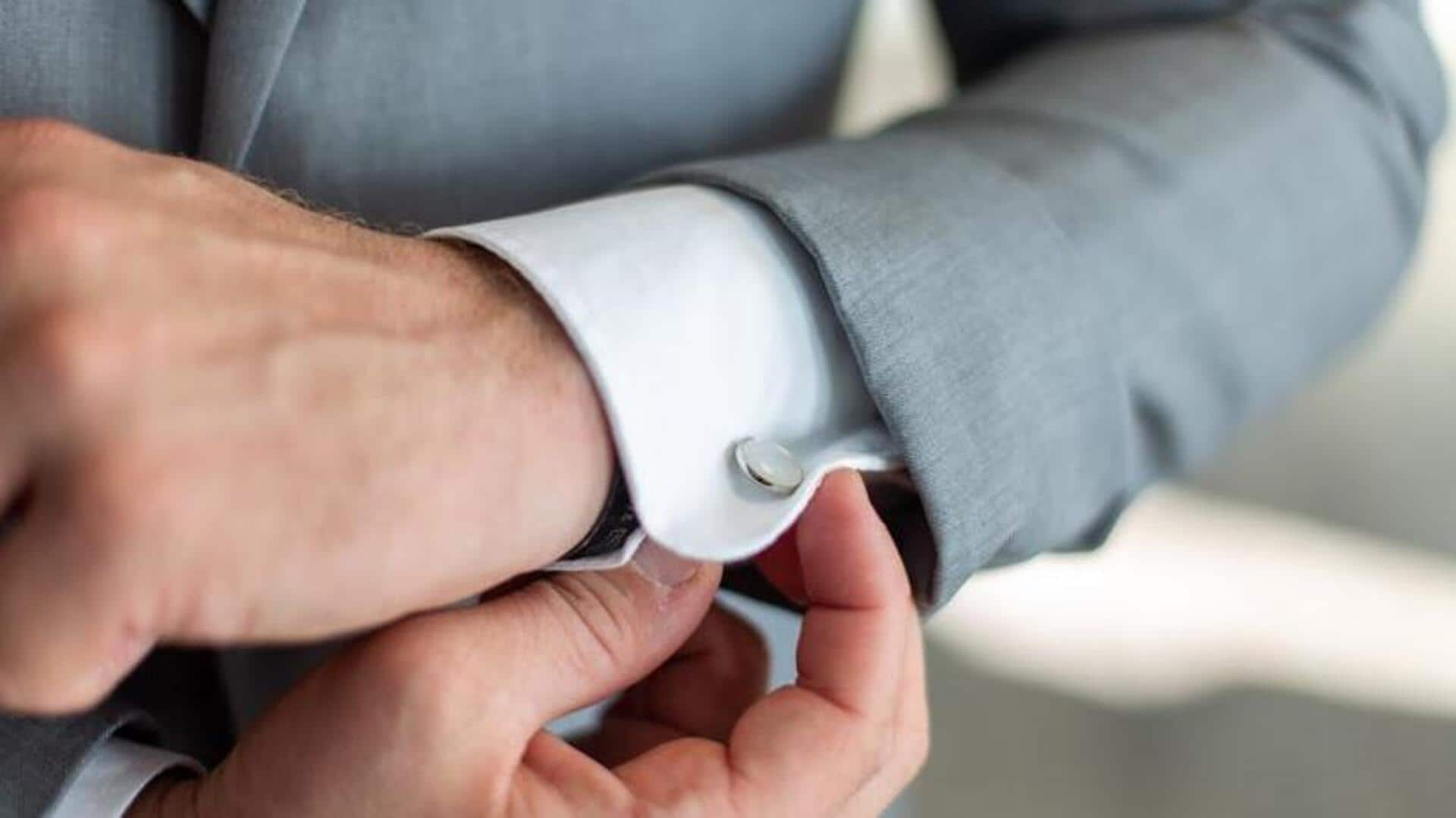 Elevate your style with cufflinks