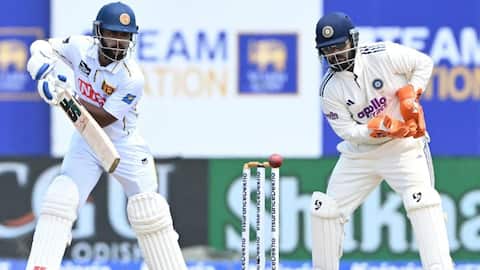 Sri Lanka's Sonal Dinusha slams his maiden Test century: Stats