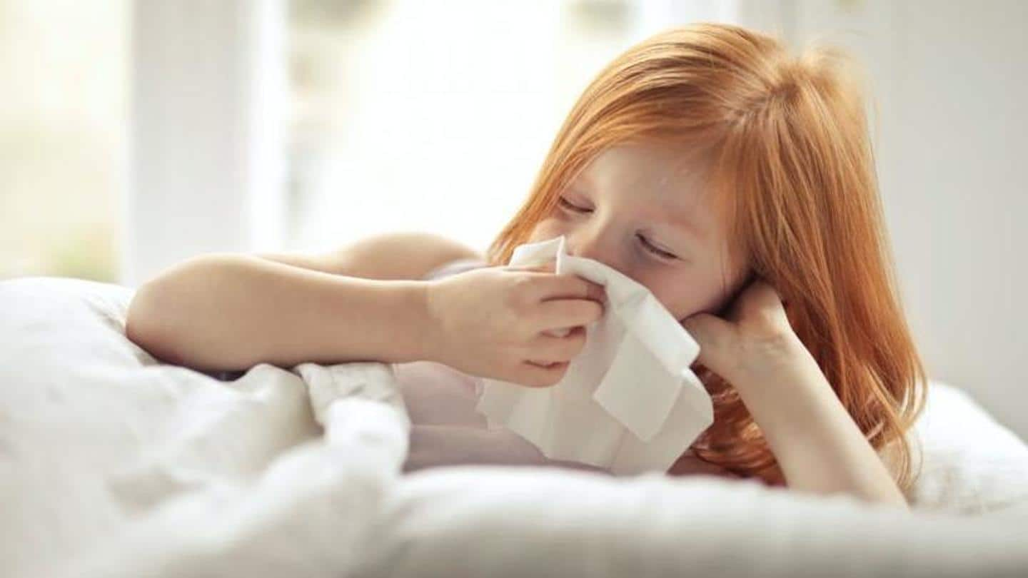 A few home remedies that can relieve cold in children