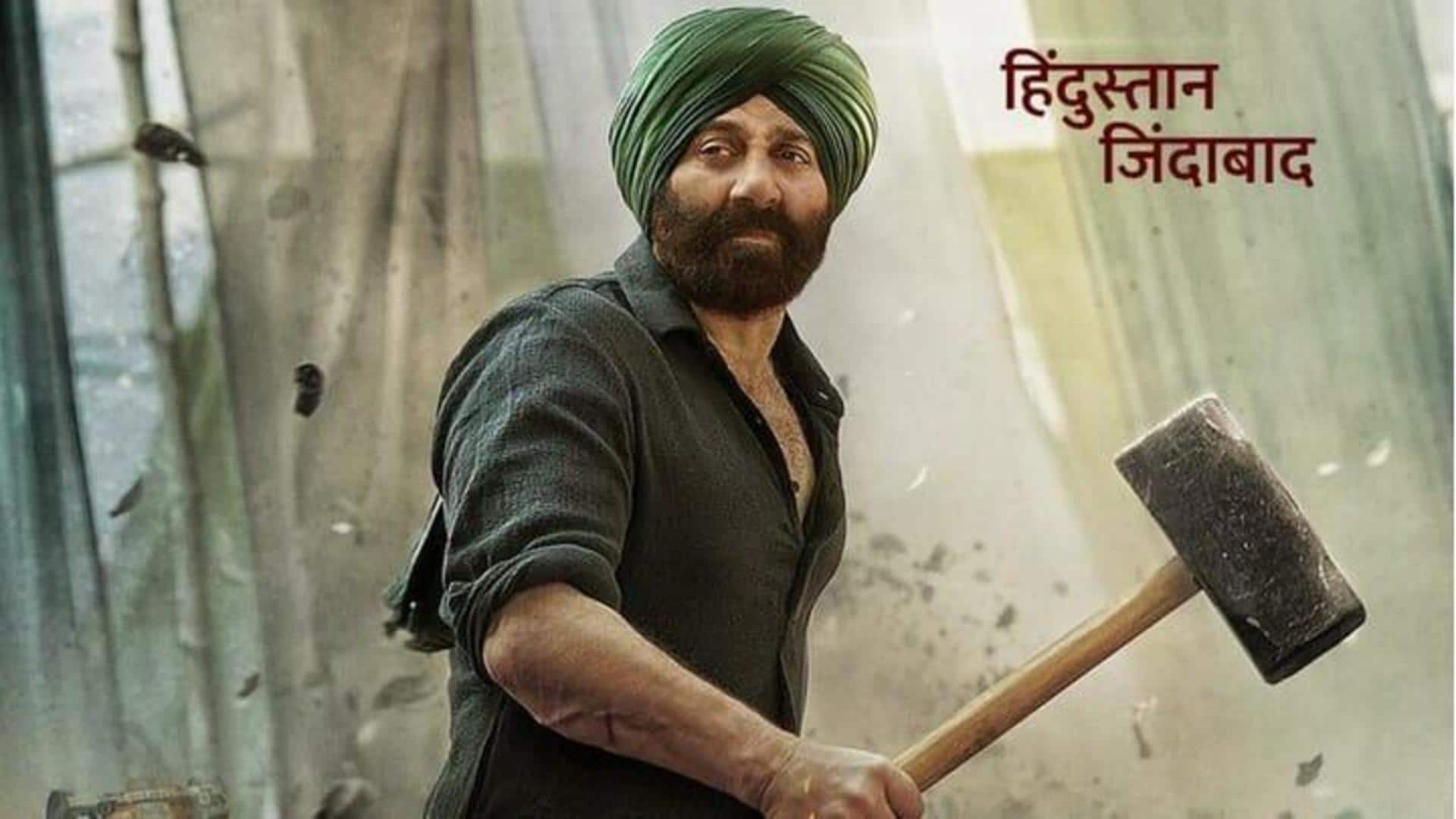 Sunny Deol's 'Gadar 2' teaser to be out on Monday