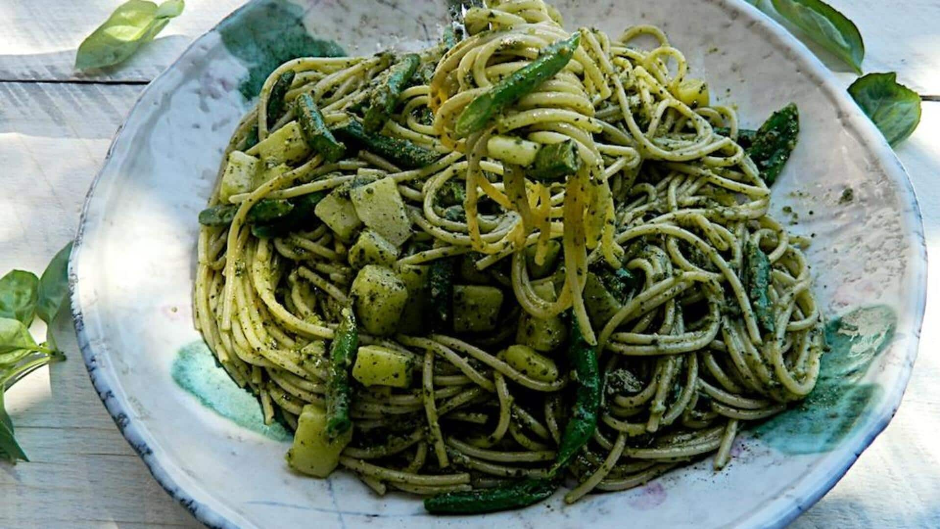 Essential herbs for authentic Italian pesto