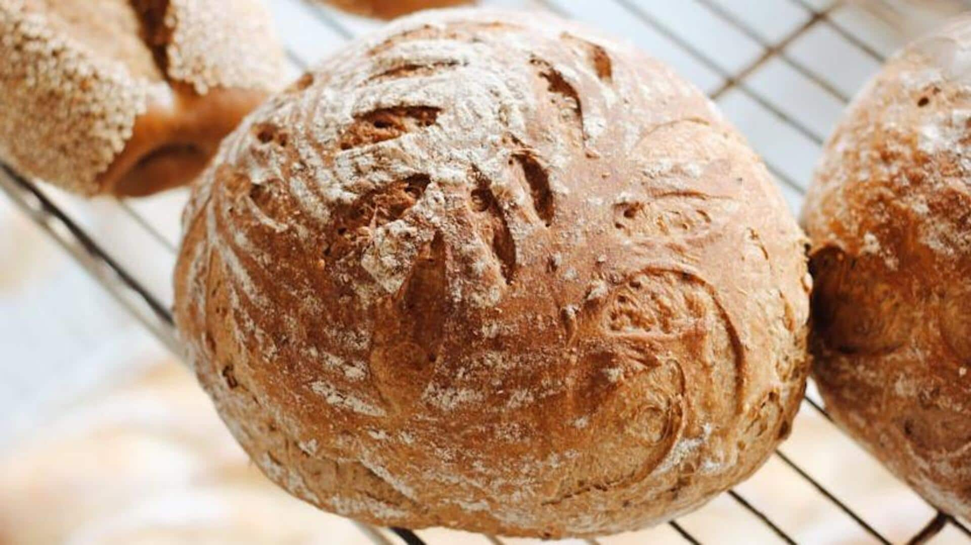 Essential ingredients for Finnish rye bread