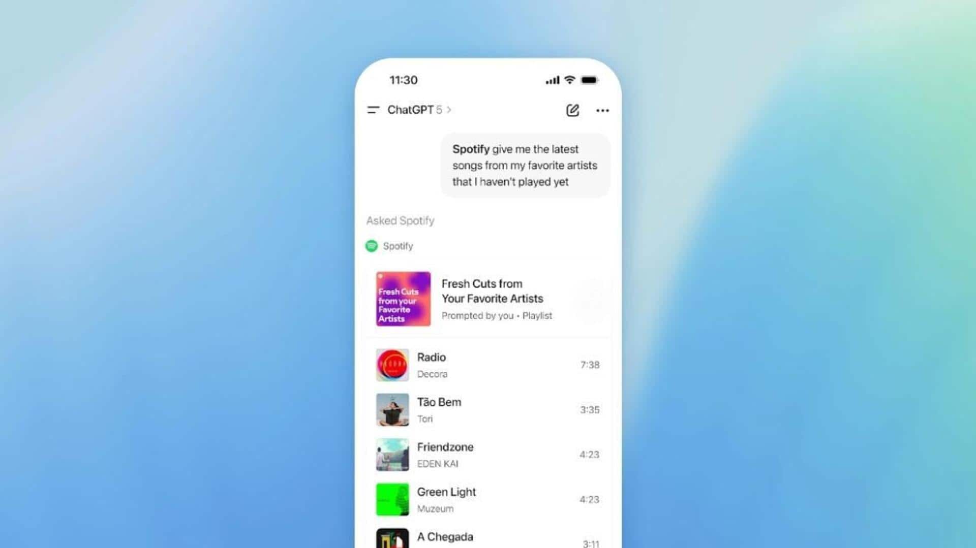 Spotify users can now use ChatGPT as their personal DJ