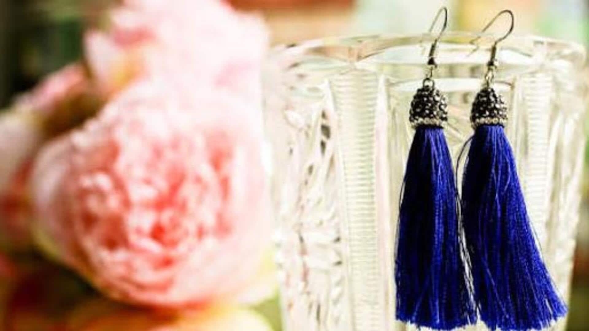 How to make stunning fringe earrings 