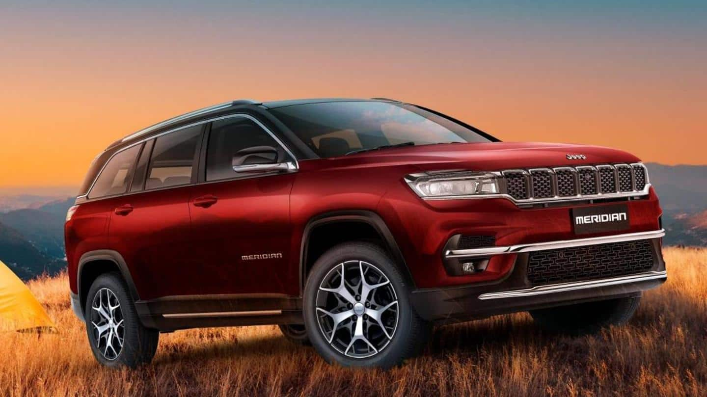 Jeep Meridian SUV debuts in India at Rs. 30 lakh