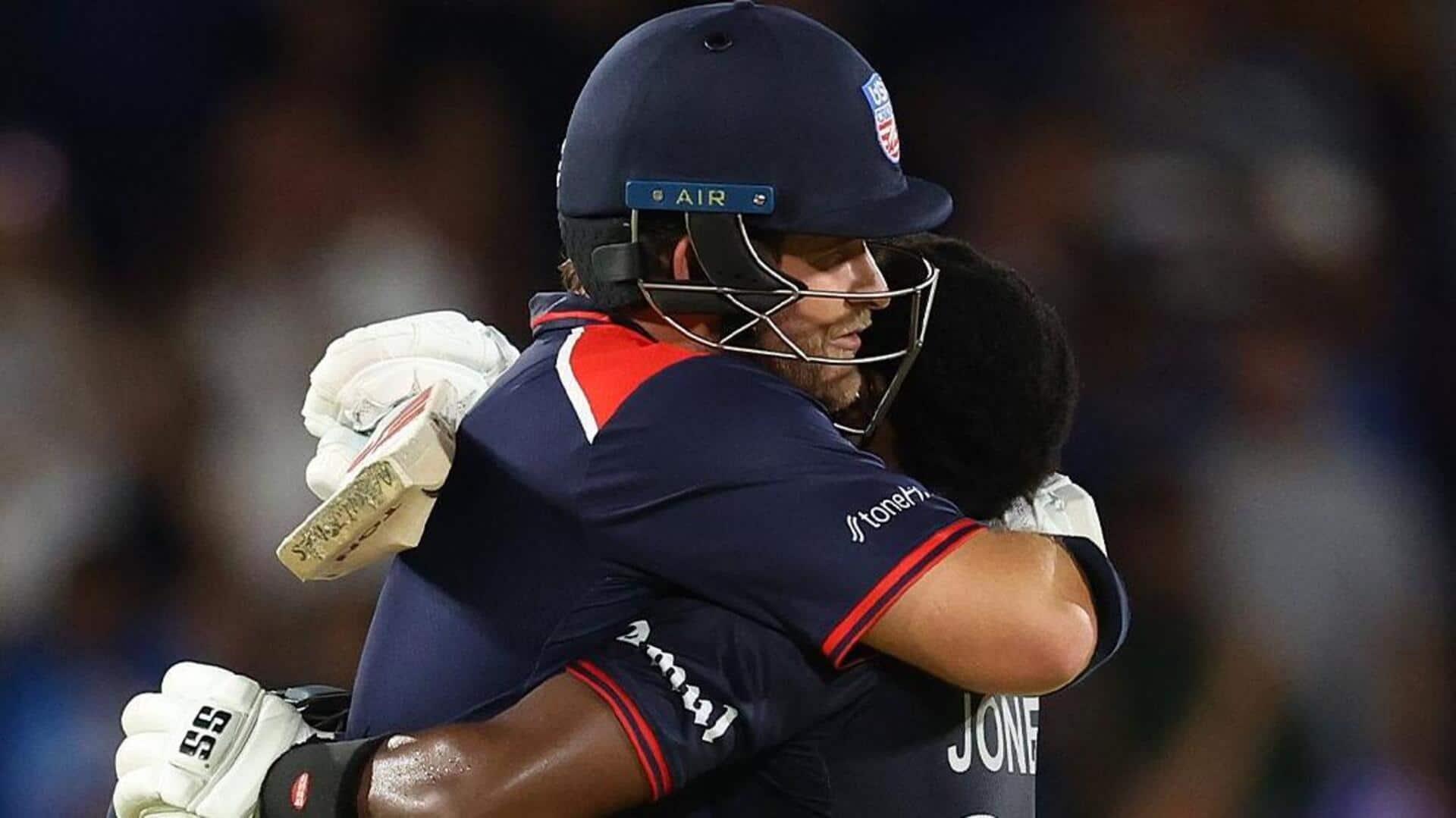 Batters with highest individual scores for USA in T20Is