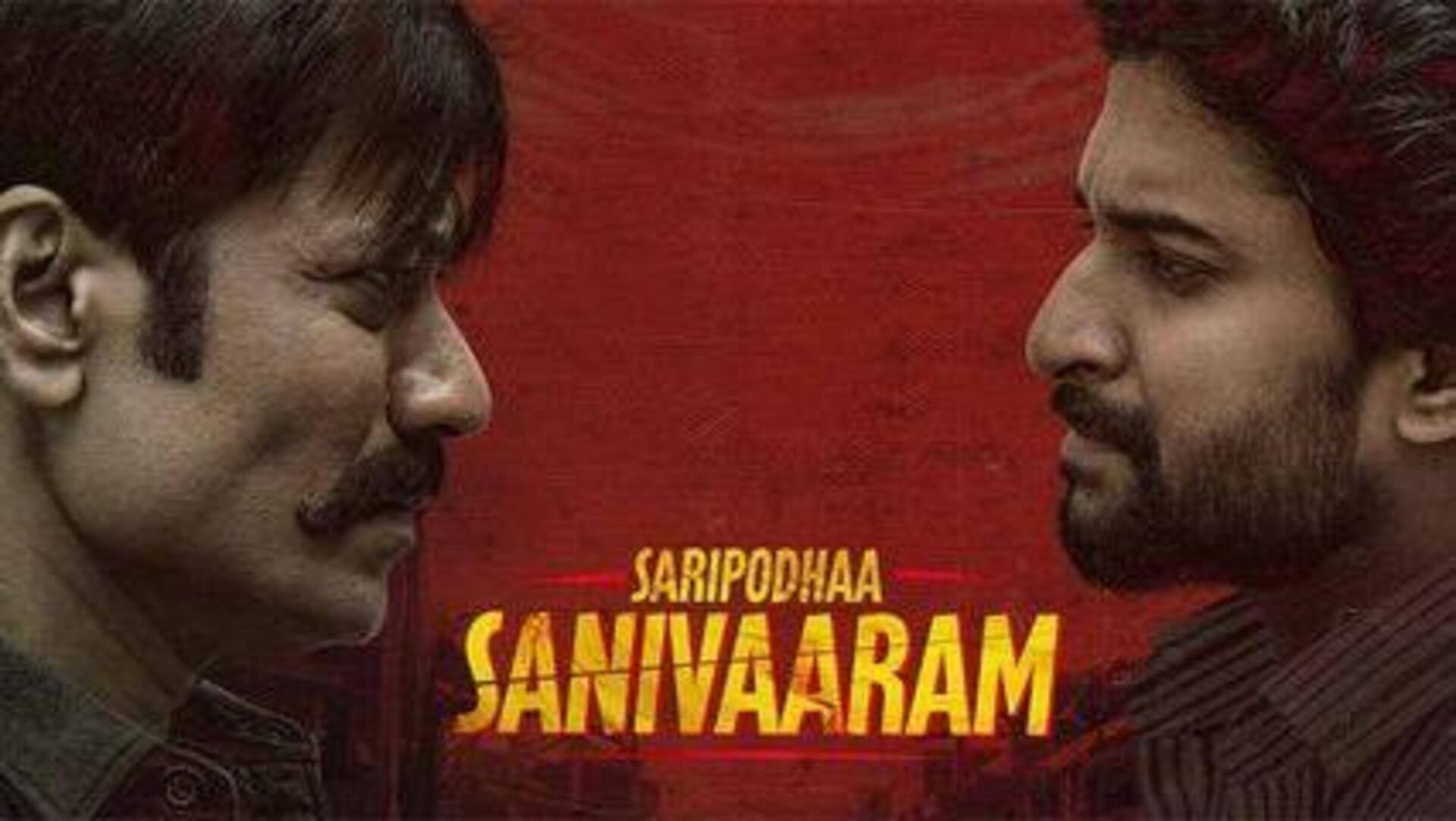 'Saripodhaa Sanivaaram': Nani's film sees drop, yet remains steady