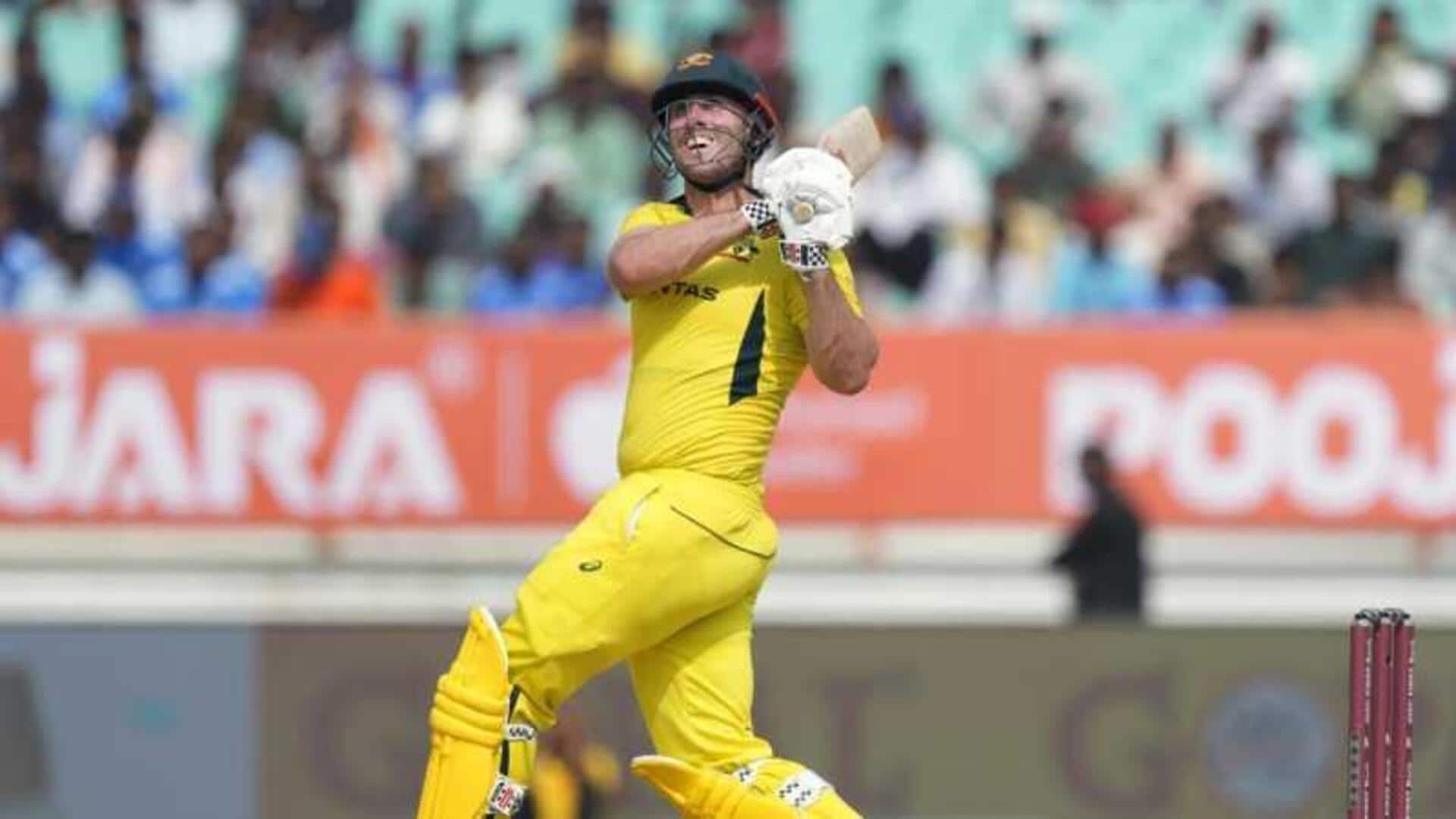 Mitchell Marsh gets to 100 ODI sixes: Key stats Mitchell Marsh gets to 100 ODI sixes: Key stats