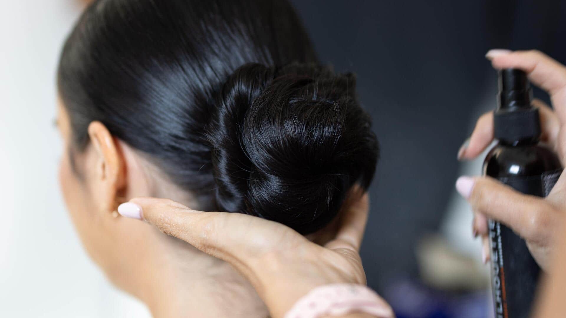 Try these heat-free ways to make a sleek bun